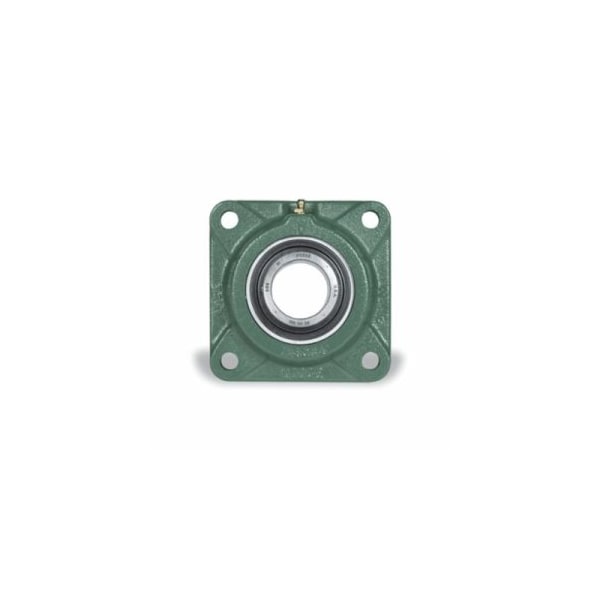 205 Intermediate Duty Non-Expansion Single Lip Value Line Flange Mount Ball Bearing Unit, 1 in Bore